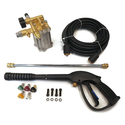 #ad 3000 psi POWER PRESSURE WASHER WATER PUMP amp; SPRAY KIT For HONDA units $239.99