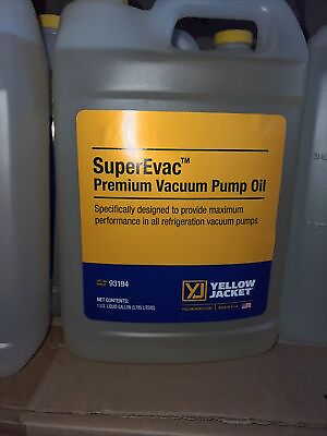 #ad Yellow Jacket Premium Oil 1gallon In Clear Jug $20.00