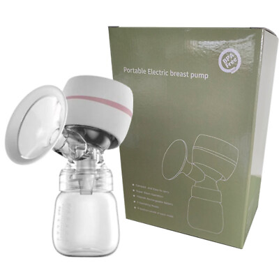 #ad Portable Electric Breast Pump USB Rechargable Silent Milk Extractor Automatic $22.90