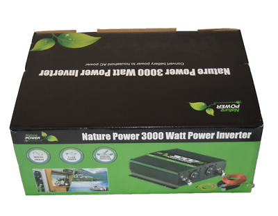 #ad Nature Power 3000 Watt Power Inverter 37003 BRAND NEW $199.99