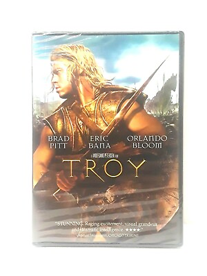 #ad Troy DVD 2004 WS Brand New Sealed Brad Pitt Eric Bana Orlando Bloom $12.57