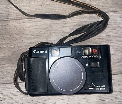 #ad Canon Sure Shot AF35M II 35mm Film Camera 38mm f 2.8 Lens Autoboy 2 Japan Tested $79.99