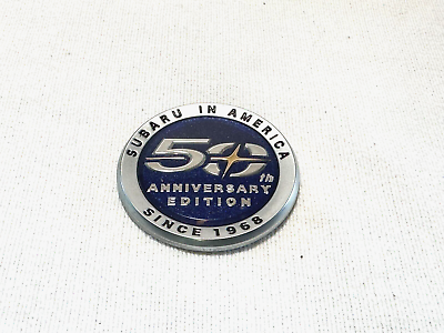 #ad 2018 Subaru Crosstrek Subaru in America 50th Anniversary Edition Emblem Badge OE $41.39