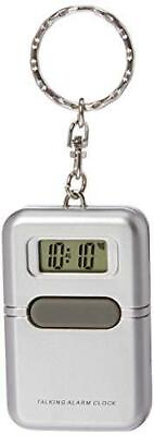 #ad #ad Talking Clock Keychain Silver $21.59