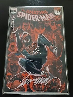 #ad The Amazing Spiderman #1 D J SCOTT CAMPBELL EXCLUSIVE VARIANT SIGNED W COA NM $100.00