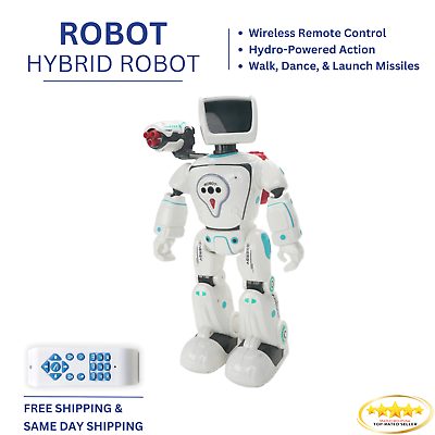 #ad Smart Robot Hybrid Kids Toy Intelligent voice Gesture Hydro electric Battle Mode $49.99