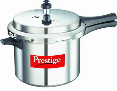 #ad Prestige Popular Aluminium Pressure Cooker 5 Litres Silver Free Shipping $123.89