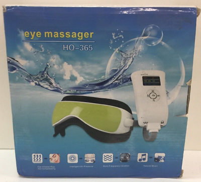 #ad Air pressure Eye massager HQ 365 eye protector infrared heat eye Massager $49.99