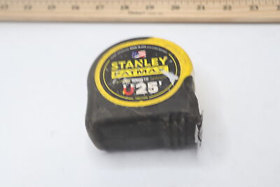 #ad Stanley FatMax Magnetic Tape Measure 25ft. FMHT33865 DAMAGED SCUFFED AND DIRTY $16.44