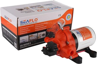 #ad #ad SEAFLO 12v 3.0 GPM 45 PSI Water Pressure Pump $53.00
