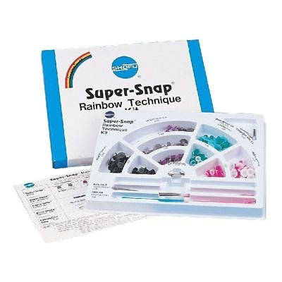 #ad Dental Shofu Super Snap Rainbow Technique Kit PN0500 $68.99