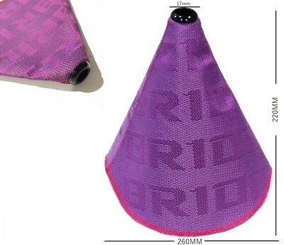 #ad Universal BRIDE Purple Hyper Fabric Shift Knob Shifter Boot Cover MT AT $12.00