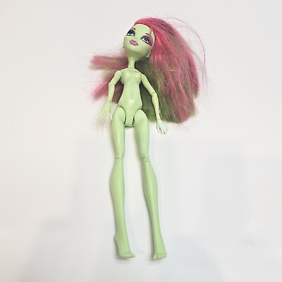 #ad Monster High 11quot; Doll VENUS MCFLYTRAPP Poison Ivy Nude $10.31