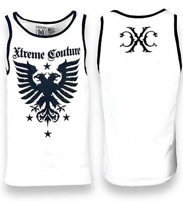 #ad Xtreme Couture by Affliction Men#x27;s Tank Top Shirt Warbird Jersey $24.99