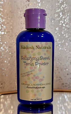 #ad Satisfying Sweet Tooth Remineralizing Kids Tooth Powder Organic FOOD GRADE $19.95