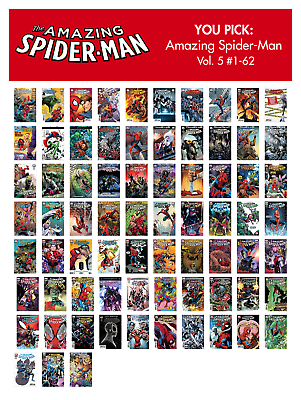 #ad Amazing Spider Man Vol 5 #1 93 YOU PICK Comic Lot Ryan Ottley Nick Spencer $114.99