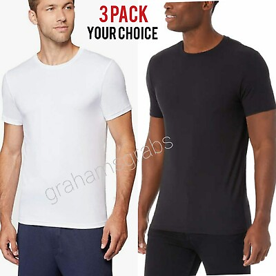 #ad 32 Degrees COOL Men#x27;s short sleeve Crew Neck T SHIRT QUICK DRY STRETCH CHOICE $16.95