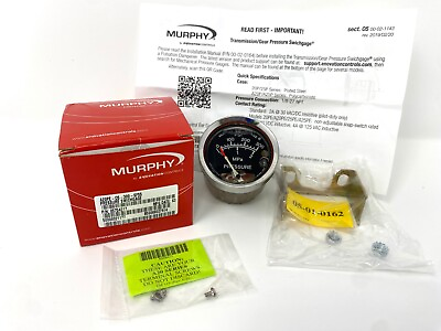 #ad MURPHY A20PE OS 300 SF55 PRESSURE SWICHGAGE 0 to 300 PSI New One 1 Item $89.99