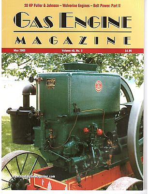 Wolverine Motor Works 20 HP Fuller amp; Johnson Wisconsin Gas Engine Companies #ad #ad $20.42