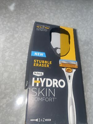 #ad #ad Schick HYDRO Skin Comfort Stubble Eraser Men’s Razor Blade W 2 Razor Cartridges $9.99