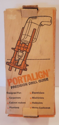 #ad Portalign Vintage Precision Drill Guide Original Box Pre Craftsman in Box $24.99
