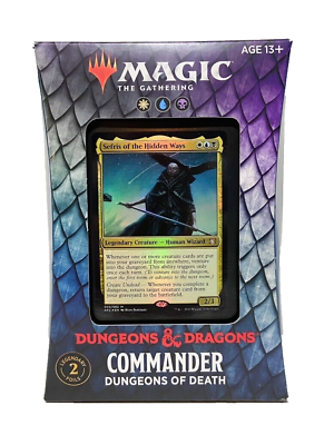 #ad #ad Magic The Gathering Adventures Forgotten Realms Commander Deck Dungeon of Death $39.99