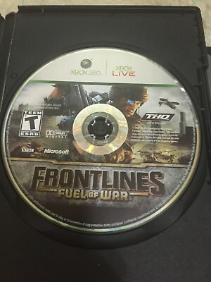 #ad Frontlines: Fuel of War Microsoft Xbox 360 DISC ONLY $6.48