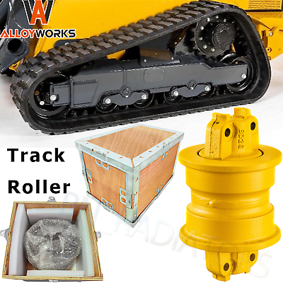 #ad Yellow Bottom Roller Track Roller For Mitsubishi Excavator BD2F BD2G BD2H BD2J $139.00