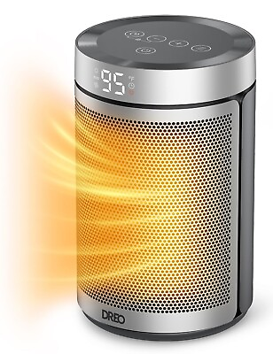 #ad Dreo Space Heaters for Inside Portable Electric Heater for Home with Thermostat $39.99