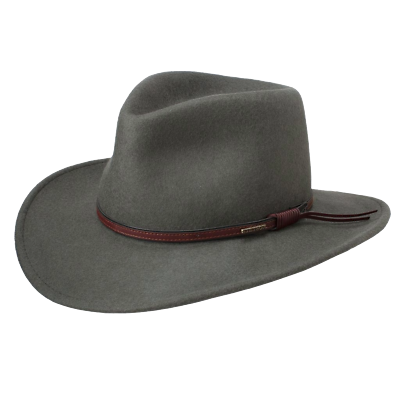 #ad Stetson Bozeman Outdoor Steel Grey Cowboy Hat TWBOZE 813085 $119.95