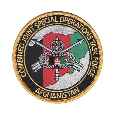 Combined Joint Special Operations Task Force Afghanistan Round Patch #ad #ad $18.53