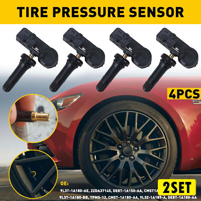 #ad 8PCS For Ford Escape Focus Lincoln Mercury Pressure Tire Sensor TPMS ZZDA37140 $48.58