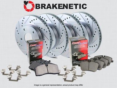 #ad Famp;R BRAKENETIC Sport Drill Slot Brake Rotors Ceramic Pads 36.44202.11 $389.00