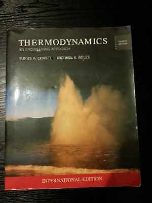 #ad Thermodynamics: An Engineering Hardcover by Yunus A. Cengel; Acceptable n $7.33