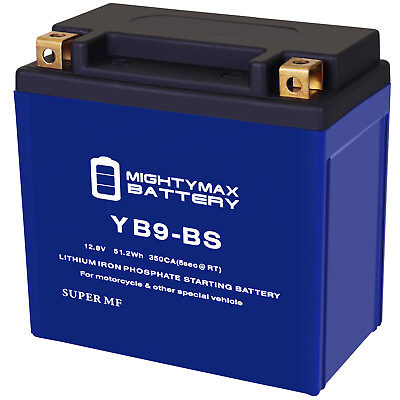 #ad #ad Mighty Max YB9 BS Lithium Replacement Battery for Honda 160 CB160 Sport 65 69 $54.99