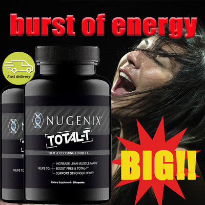 #ad NUGENIX TOTAL T Capsule Testosteron Booster for Men Energy amp; Endurance 120Caps $75.98