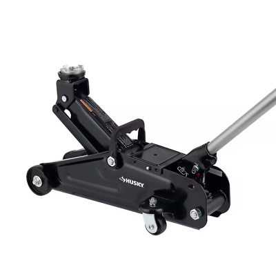 #ad Husky 2 Ton Hydraulic Trolley Floor Jack lifting range of 5 in. to 13 in. $48.76
