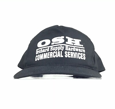 #ad OSH Orchard Hardware Supply Commercial Services Baseball Cap Hat Adj. Men’s $20.70