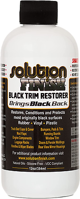 #ad Black Plastic amp; Vinyl Trim Restorer Use for Car and Truck Detailing No Wet Lo $49.71
