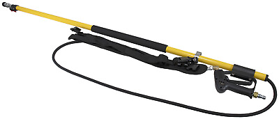 #ad 12#x27; Fiberglass Telescoping Wand 3800 PSI for Cold Water Pressure Washer and Belt $143.99