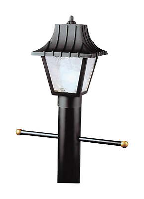 #ad #ad Matte Black Switch Incandescent Lantern Fixture $27.07