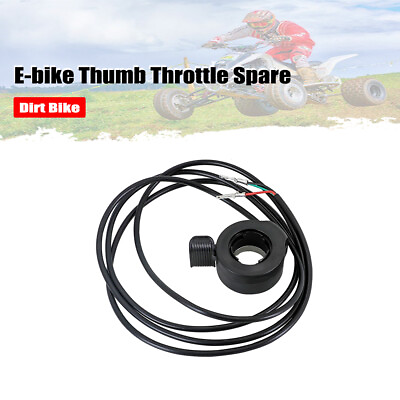 #ad E bike Thumb Throttle Spare For Electric Bike Scooter Thumb Throttle 24 36 48V $13.99