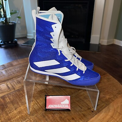 #ad Adidas Box Hog 4 Boxing Shoes Men’s 5 Women’s 6 Lucid Blue HP9612 Brand New $99.99