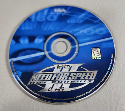 #ad Need For Speed III Hot Pursuit 1998 Electronic Arts PC CD ROM Game Disc ONLY $4.95
