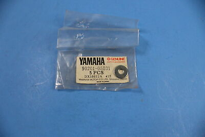 #ad NOS Yamaha Washer 79 RD400 80 83 MX100 75 76 DT400 74 76 DT250 90201 05031 00 $12.95