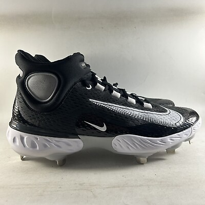 #ad NEW Nike Alpha Huarache Elite 4 Mens Baseball Cleats Black Size 10.5 DJ6520 011 $59.97