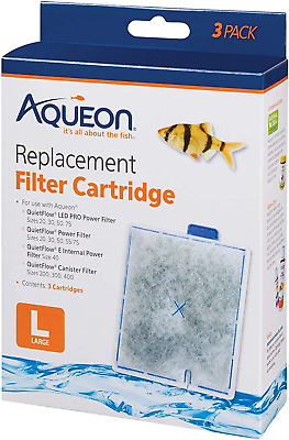 #ad #ad Aqueon 12 Pack of Replacement Filter Cartridges Large for QuietFlow Aquarium $45.62