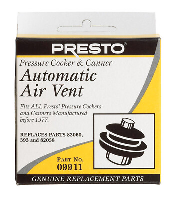 #ad Presto Rubber Pressure Cooker Automatic Air Vent $9.99