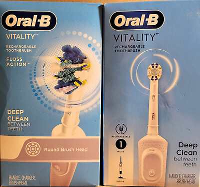 2 Oral B Vitality Deep Clean Electric Toothbrushes Factory Sealed Free Shipping #ad #ad $37.77