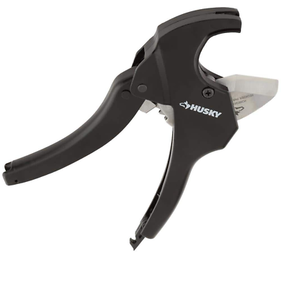 #ad HUSKY 2quot; Ratcheting PVC Pipe Tubing Cutter Combo Plumbing Tool Replaceable Blade $19.95